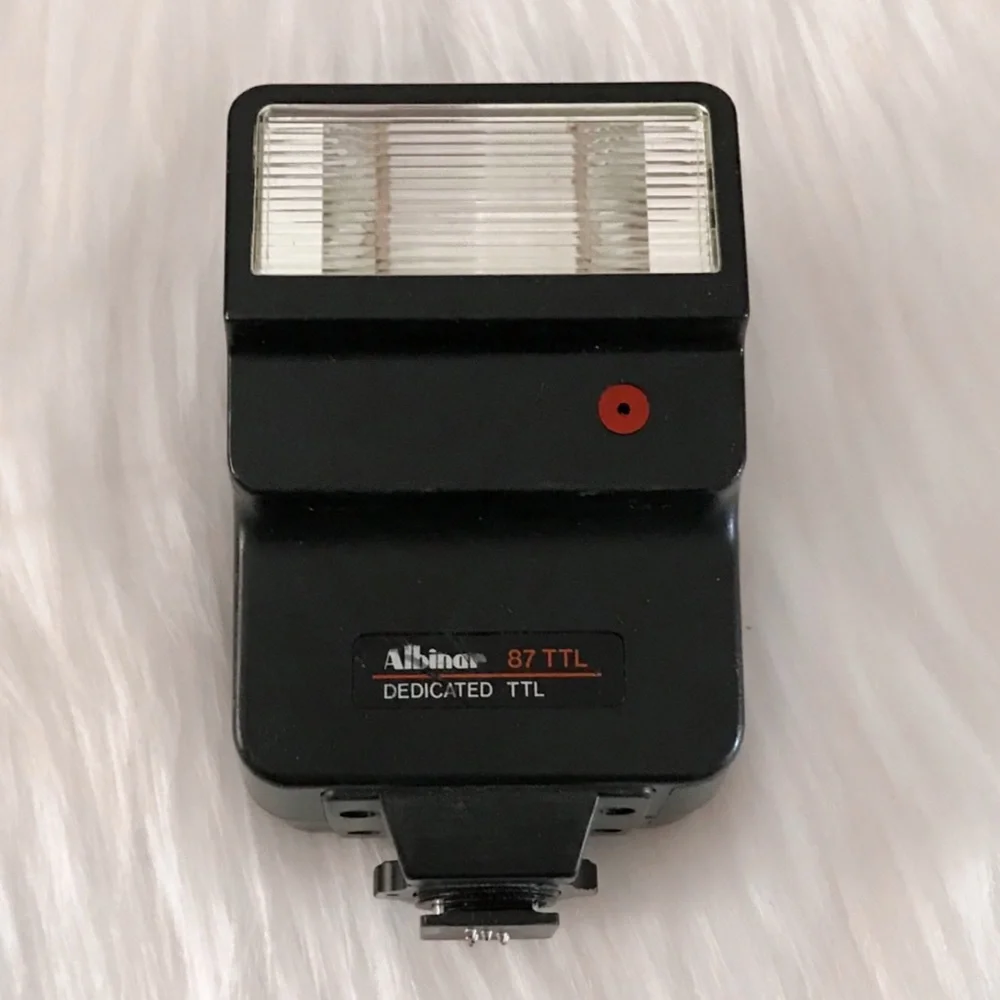 VTG Albinar 87TTL Thyristor Camera Flash Nikon Minolta Pentax